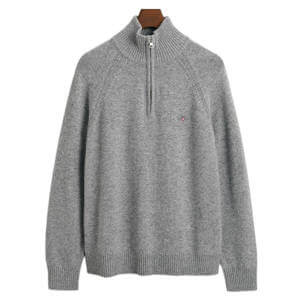 GANT Bicolored Half-Zip Sweater